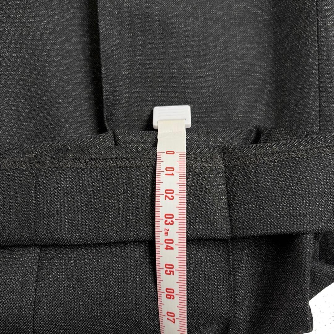 美品 ビームスエフ 最高級仕立て スーツ セットアップ チャコールグレー 46