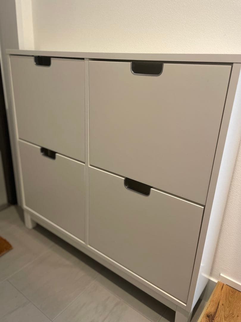 IKEA STALL　ステル　シューズボックス　薄型