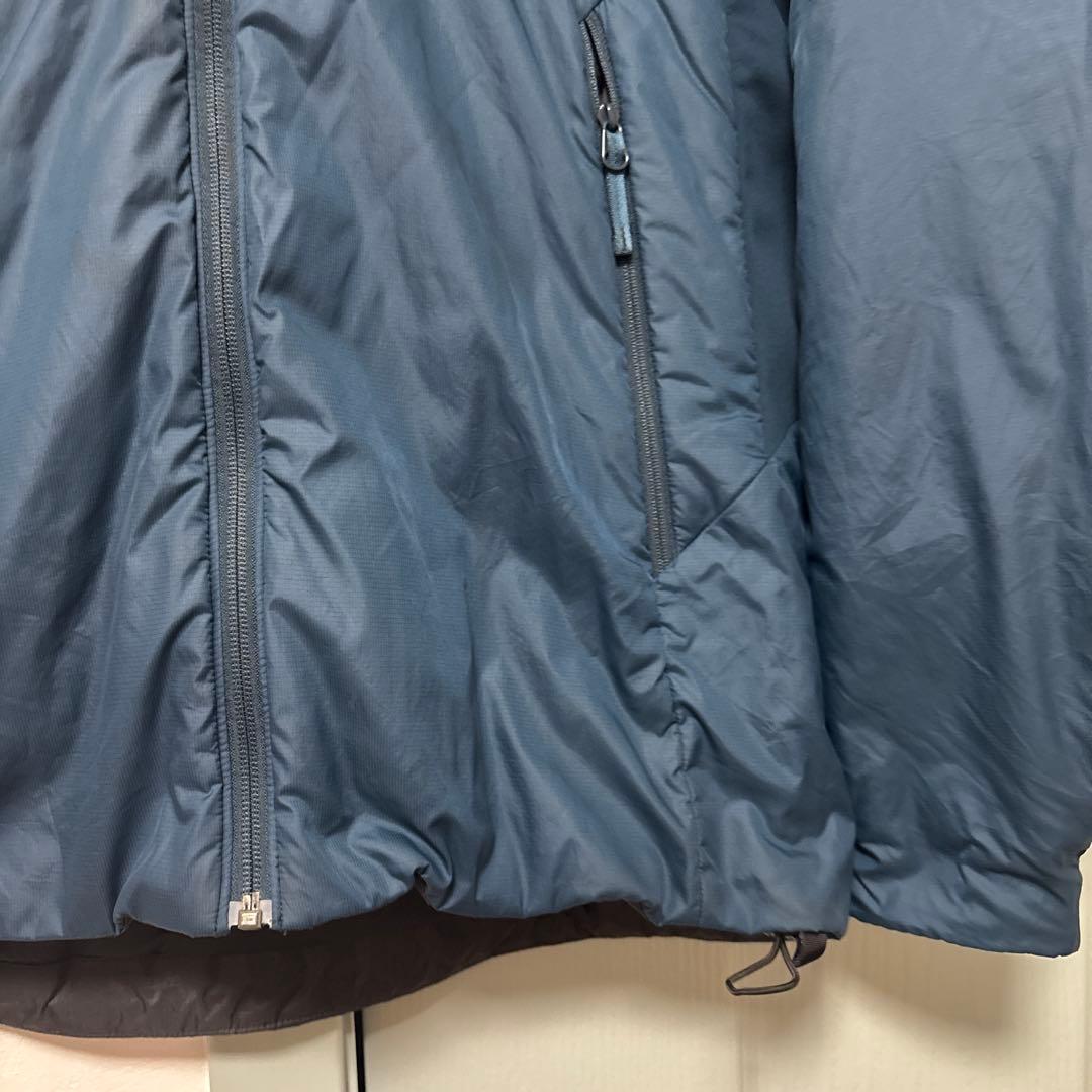 最終価格ARC'TERYX ネイビー 中綿　ナイロンジャケット
