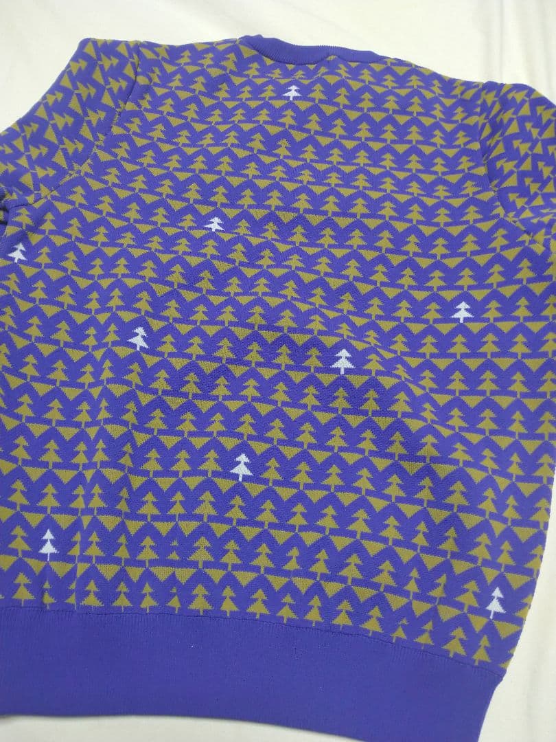 4サイズM ジャックバニー ゴルフウェア 新品 メンズ ジャガード セーター