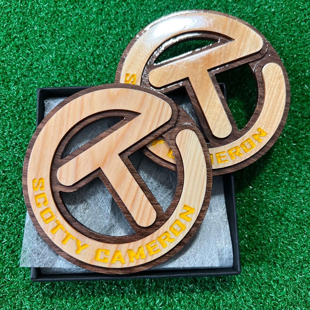 スコッティキャメロンフェスティバル限定　サークルTウッドコースター　イエロー