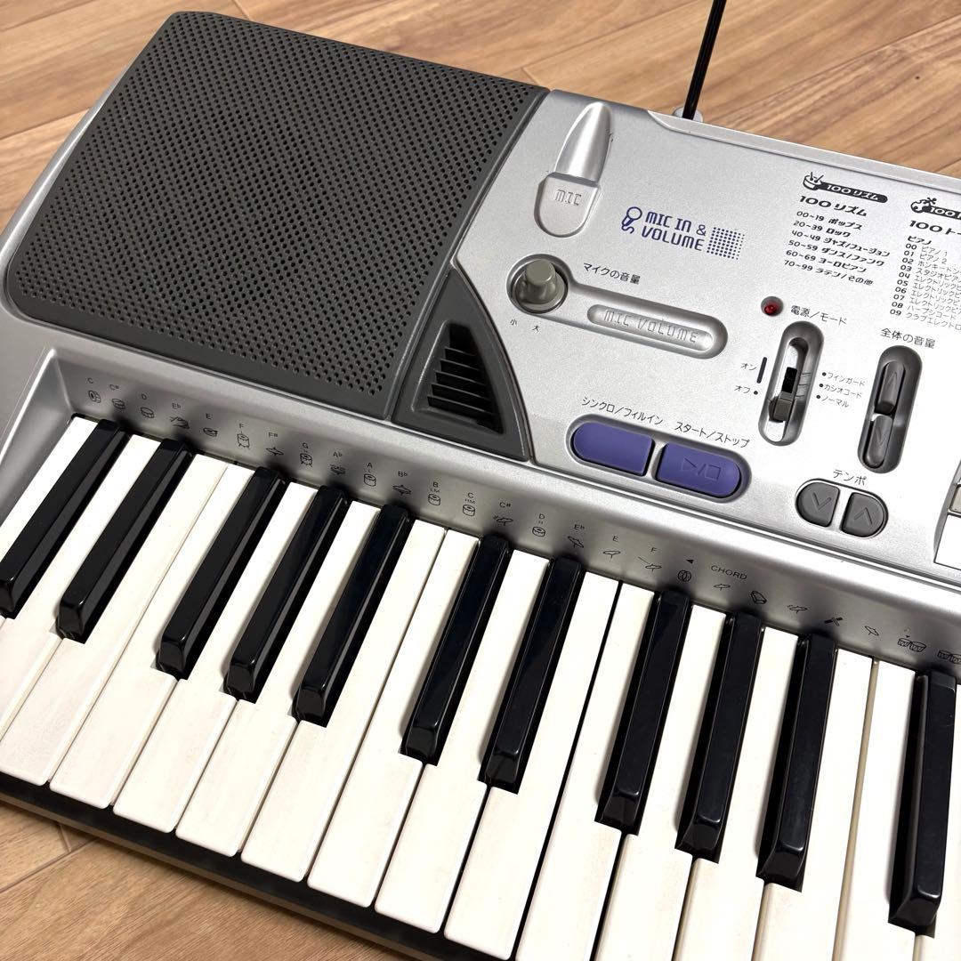 良品【CASIO CTK-496】電子キーボード　電子ピアノ　61鍵　動作確認済
