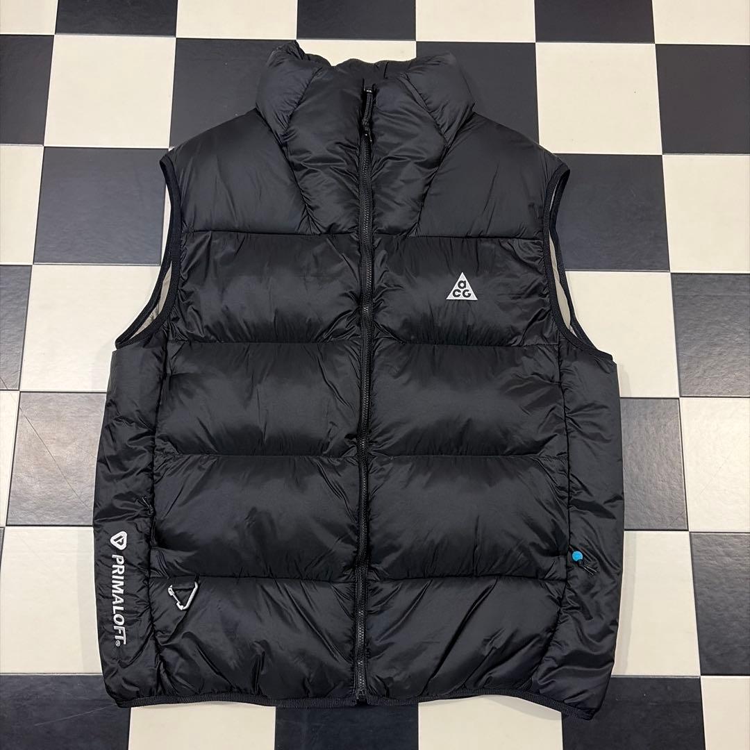 NIKE ACG プリマロフト ダウンベスト 巾着付