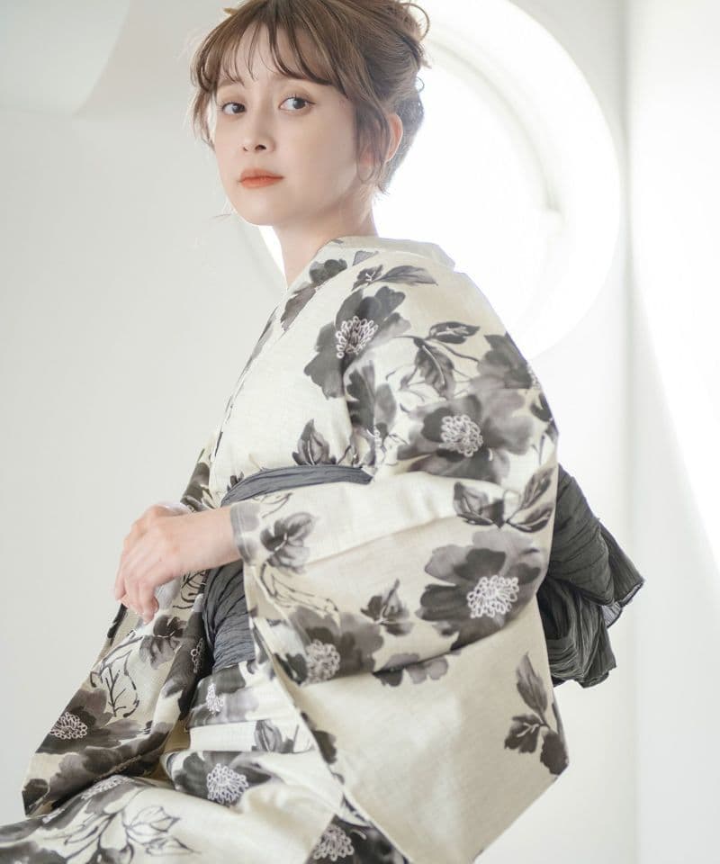 Dita 浴衣 京の水墨画