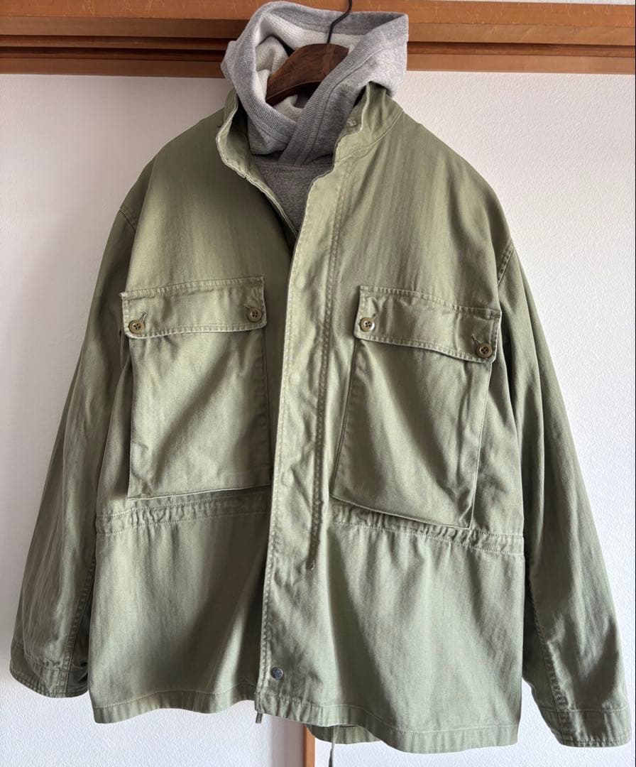 ナイジェルケーボン ライブロ ミリタリージャケット 54