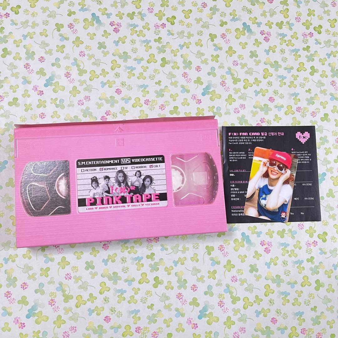 f(x) Pink Tape アルバム　CD ソルリ　ジンリ　トレカ　カード