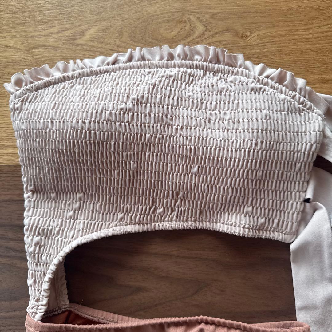 Sサイズ★herlipto 水着double bow one piece ピンク