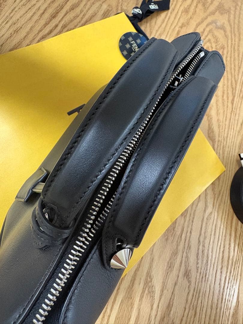 【美品】FENDI バイザウェイ　ミディアム　ブラック　写真追加