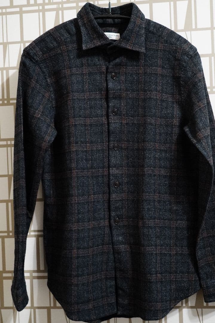 Aquellos Ojos Verdes BISHU アケヨス ウール シャツ