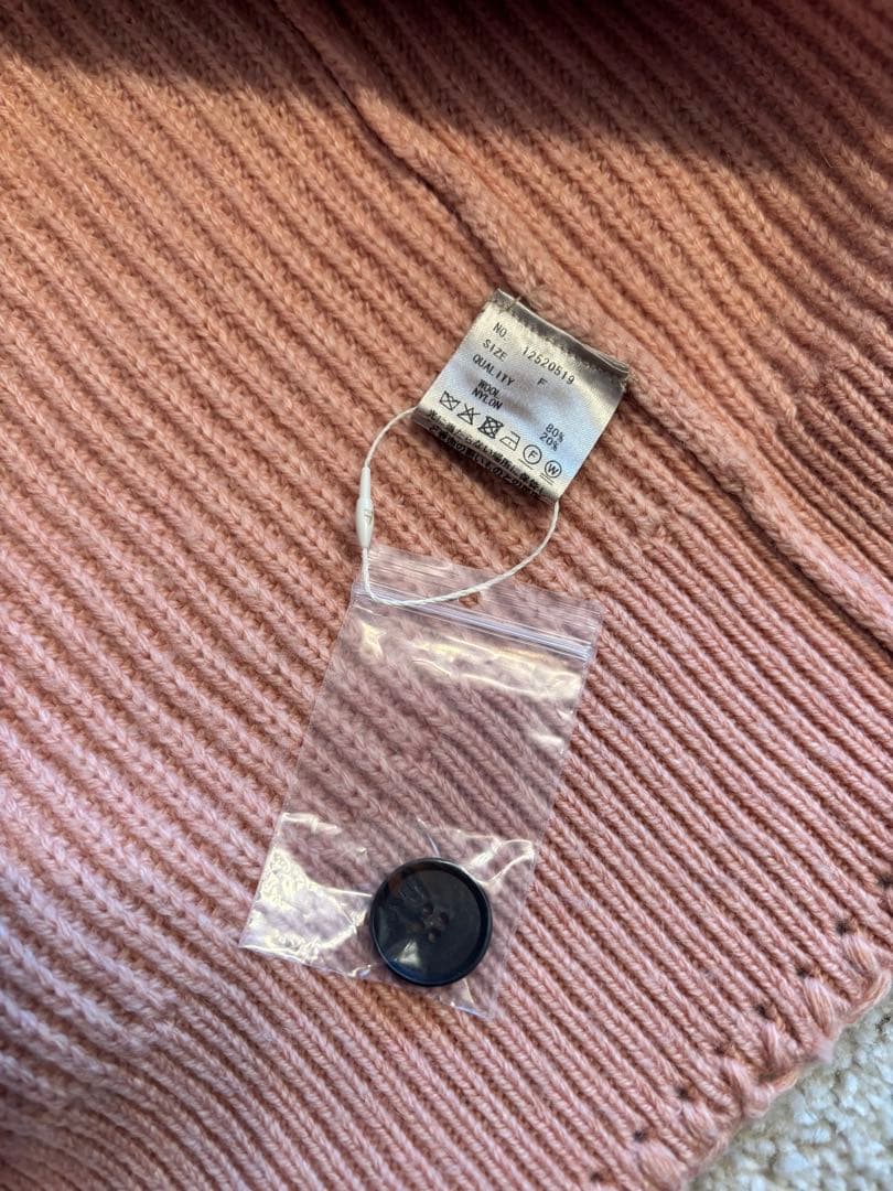 TODAYFUL Wool Ribknit Cardigan ウールリブニット