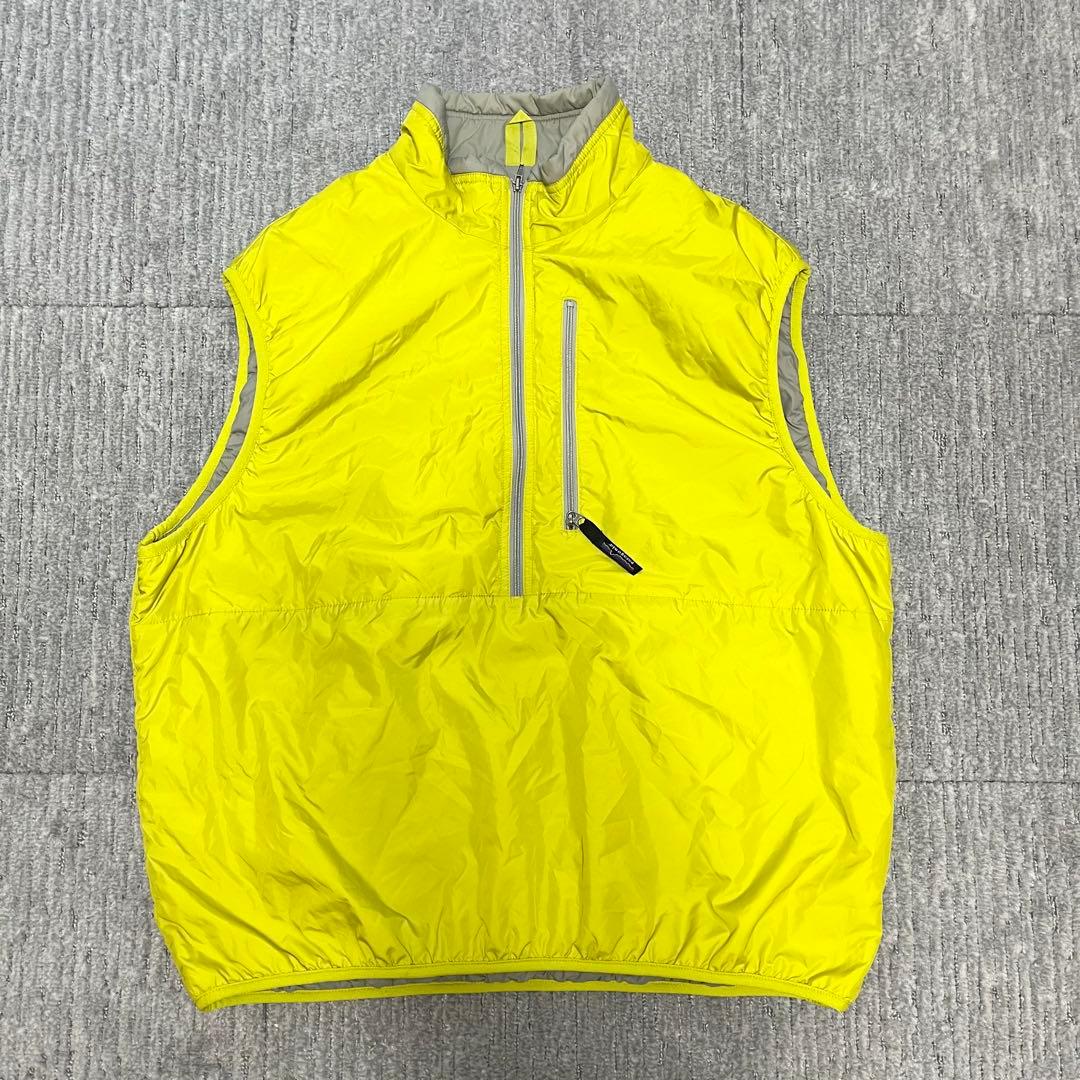 希少レア XL 美品 patagonia パフボールベストgreen spark
