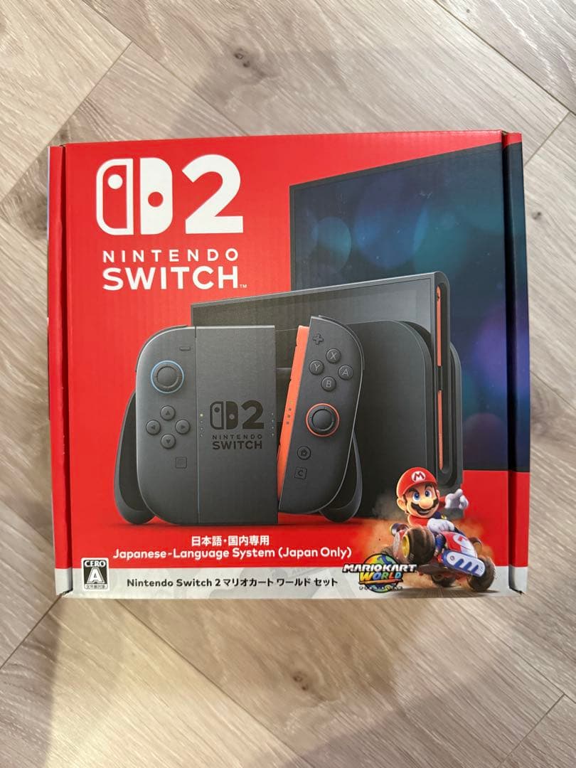 NINTENDO Switch2 マリオカートワールドセット　本体　同梱版