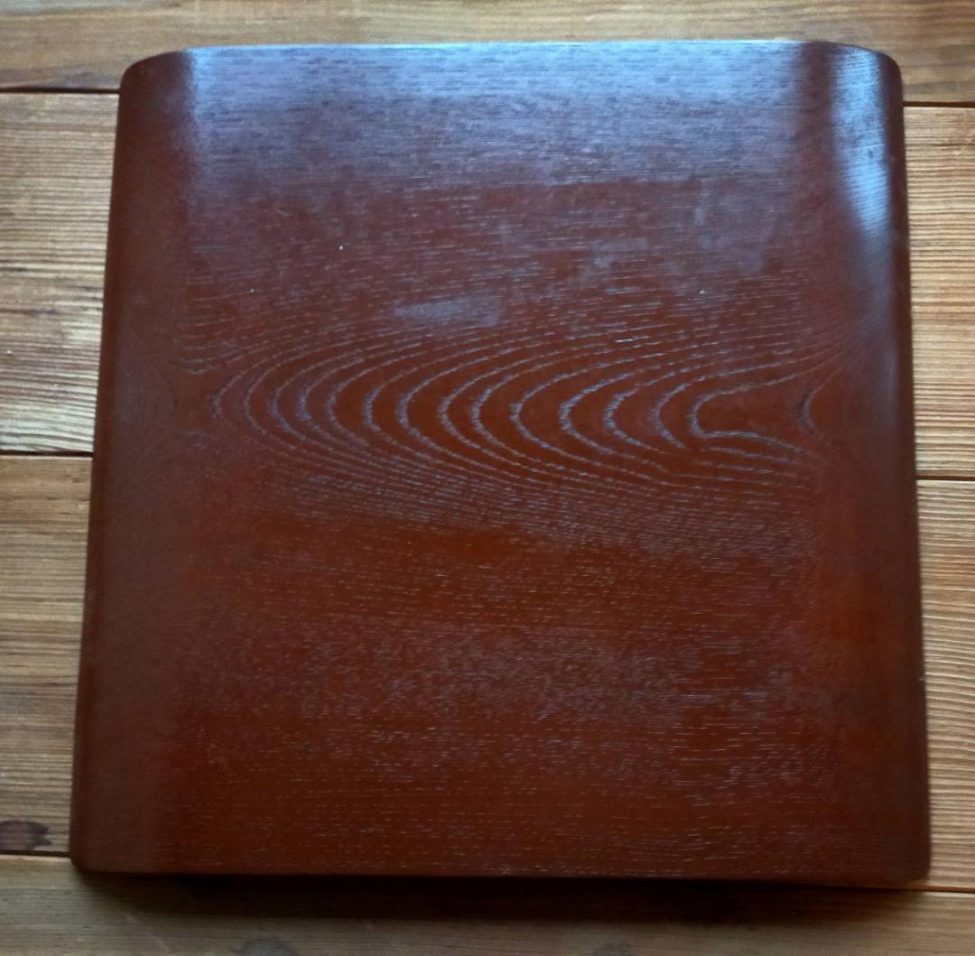 音丸耕堂　蟹文木彫菓子器　漆芸 人間国宝 ¥9000 共箱有り