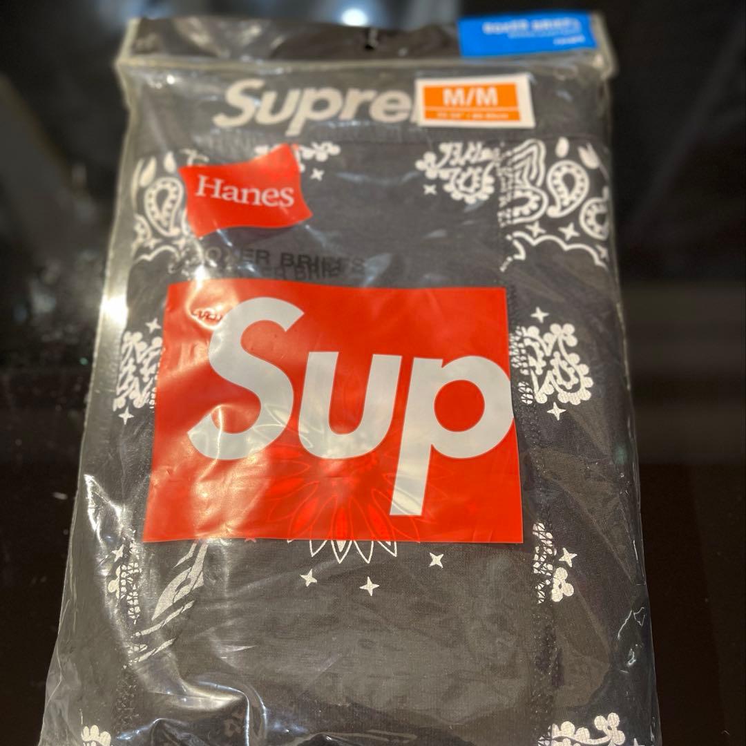 Supreme Hanes Bandana Boxer Briefs 2枚入り