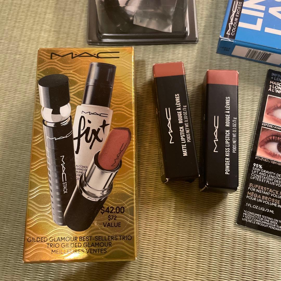 MAC コスメセット リップ・アイライナー・マスカラ