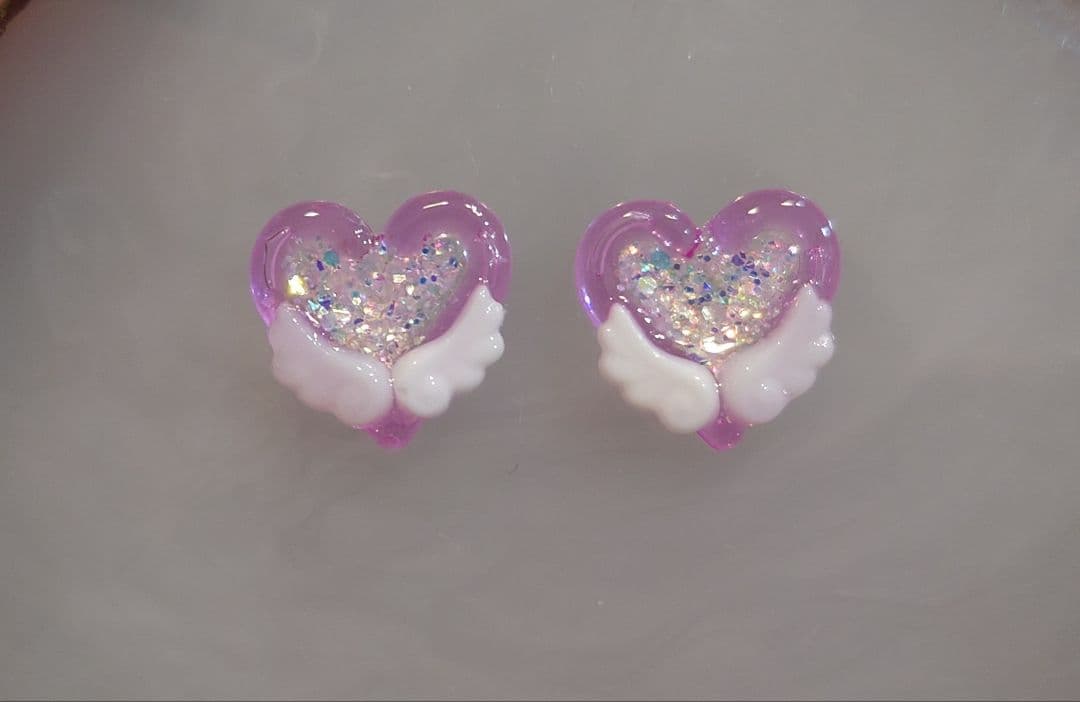 3D　ネイルパーツ　ハート　星