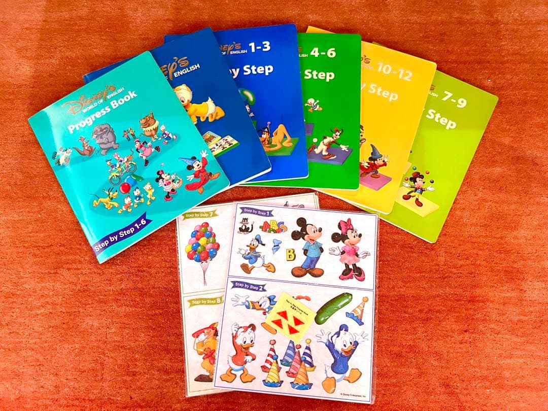 ディズニー英語　DVD step by step
