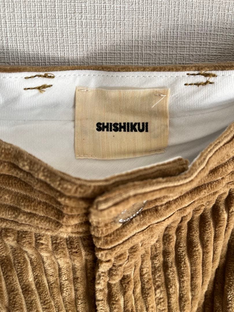 THE SHISHIKUI CORDUROY S BEIGE シシクイ
