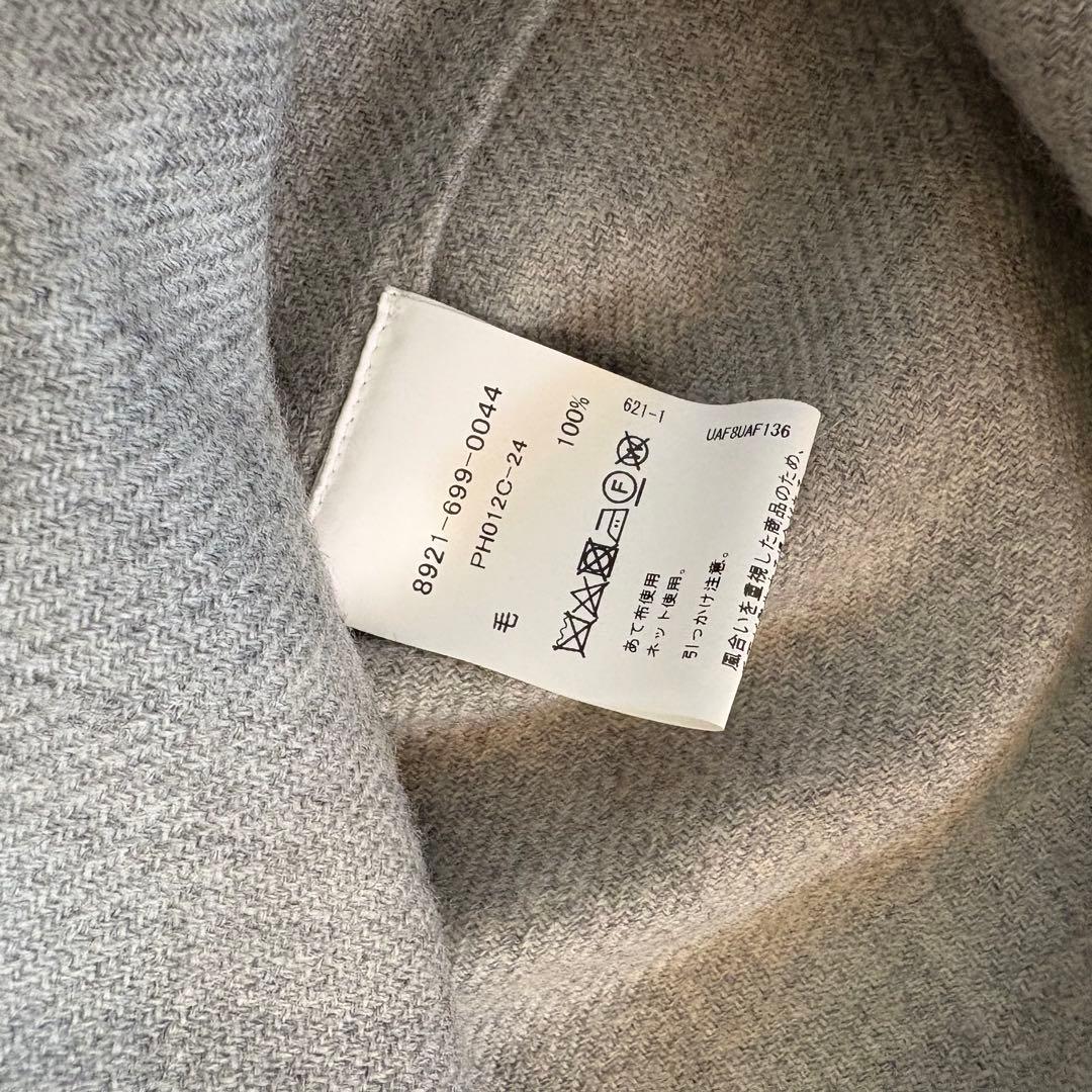 Pheeta Annabel Shirts フィータ つけ襟付きウールシャツ