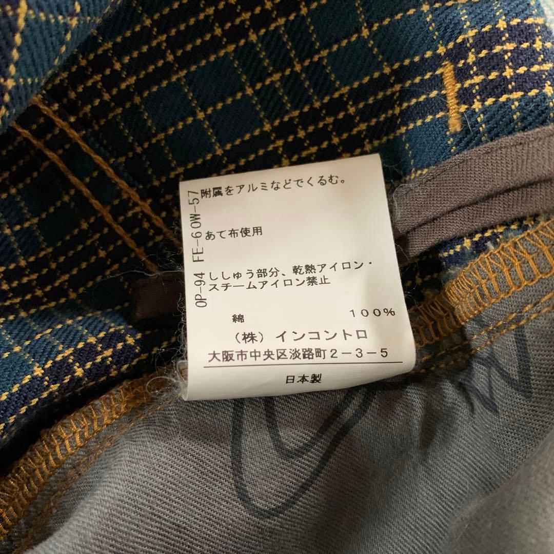 ヴィヴィアン レッドレーベル　チェックカジュアルパンツ