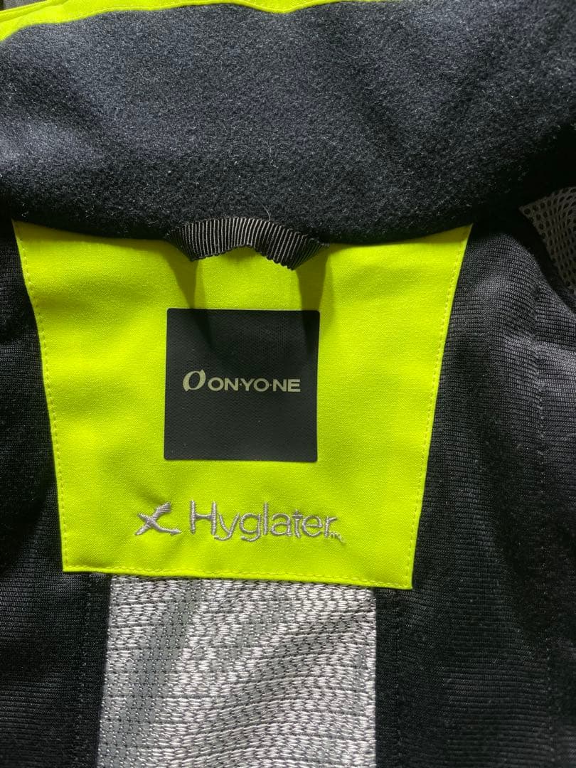 Salomon ON-YONE スキーウェア 蛍光イエロー/青