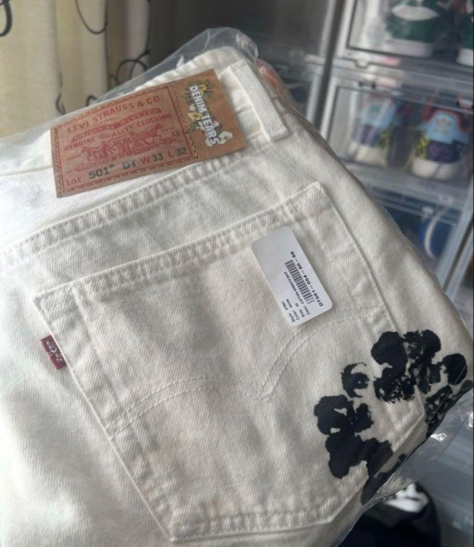 DENIM TEARS Levi’s501 Cotton Wreath Jean