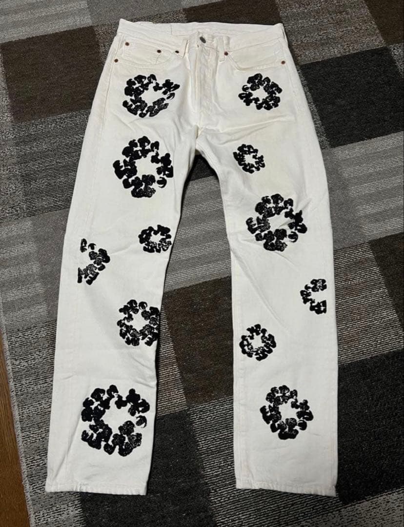 DENIM TEARS Levi’s501 Cotton Wreath Jean