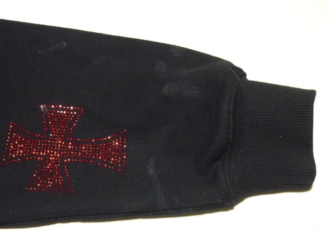 ^._.^　unknown　アンノウン　パーカー　セットアップ　黒　S