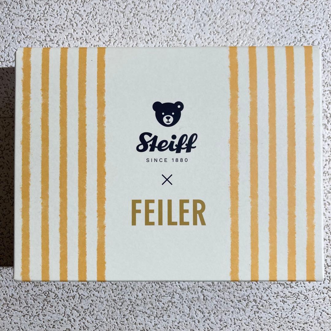 Steiff×FEILER　シュタイフテディベアーズアンドハイジセット