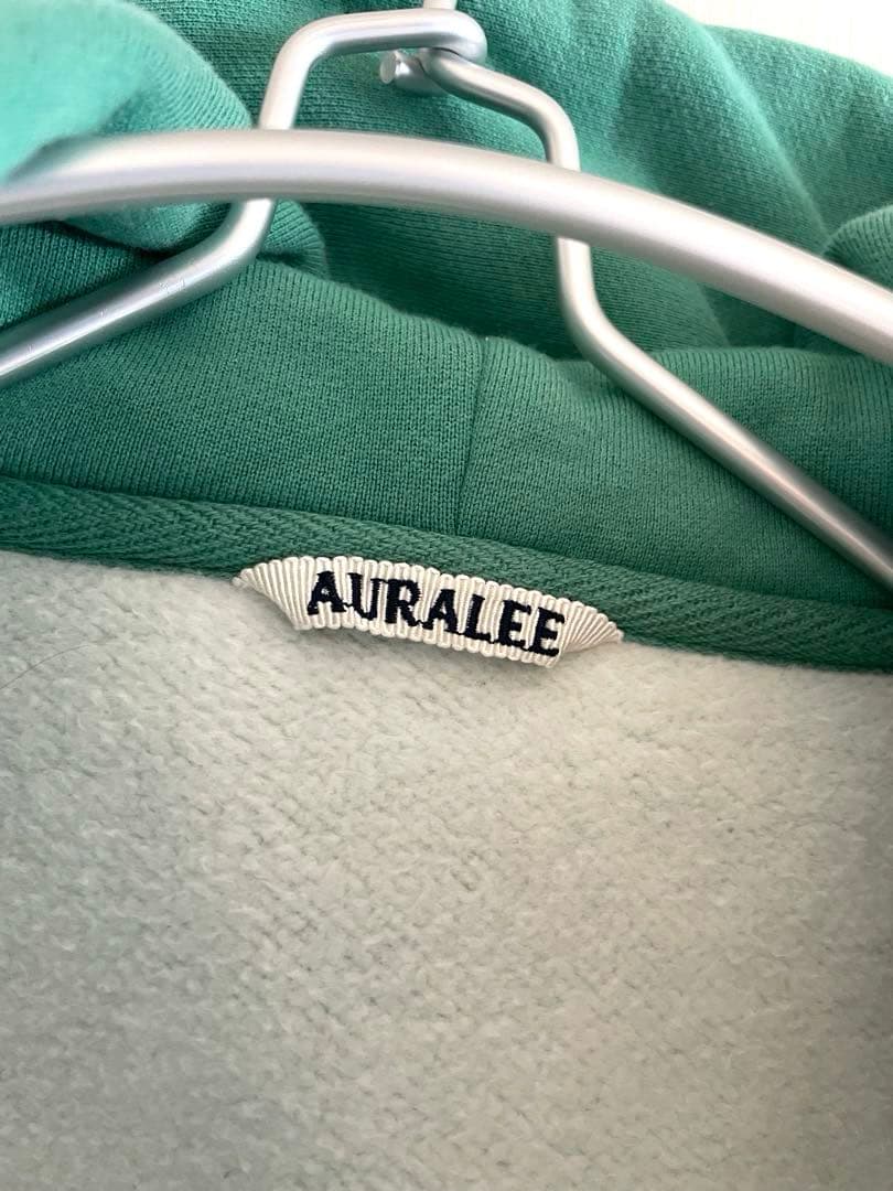 AURALEE オーラリー HIGH COUNT HEAVY SWEAT ジップ
