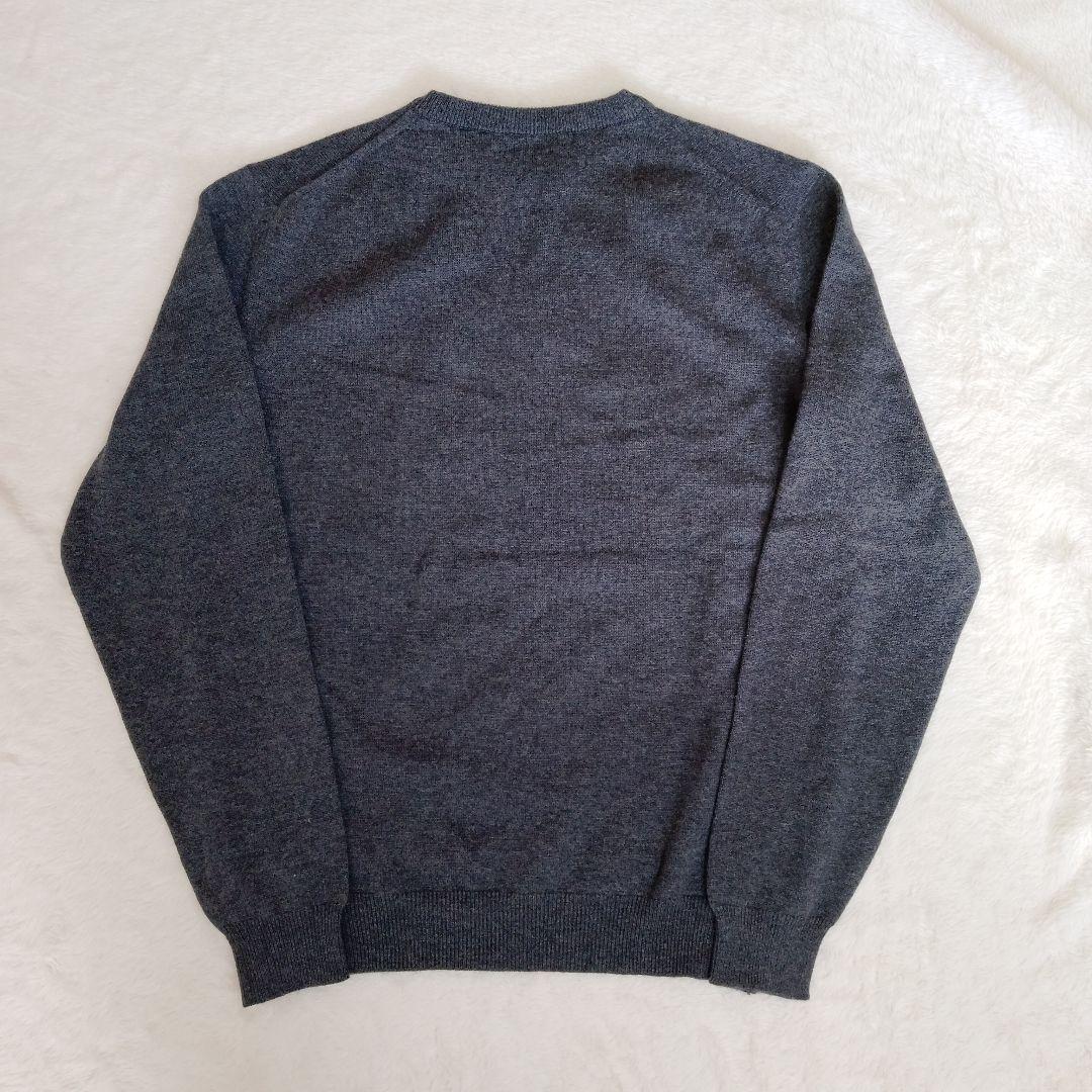 ETRO エトロ　ウールニット　水彩画模様　総柄　イタリア製　グレー　L