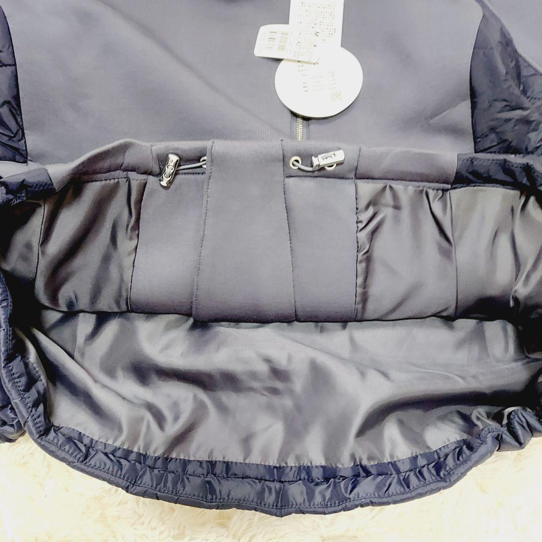 新品 LASUD ヤマダヤ 中綿 キルティング×スムースブルゾン