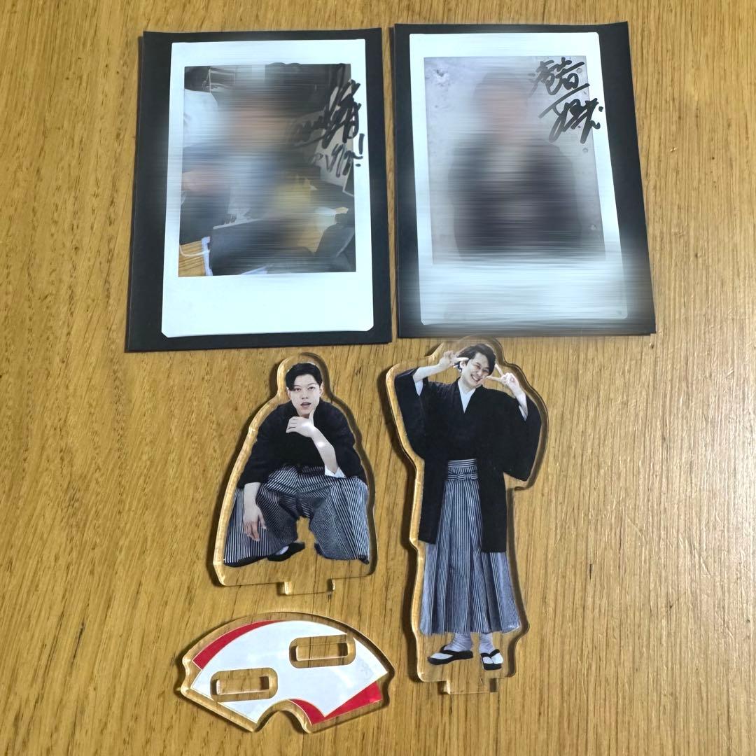 滝音　渋神大晦日MCアクリルスタンド　サイン入りチェキ　セット