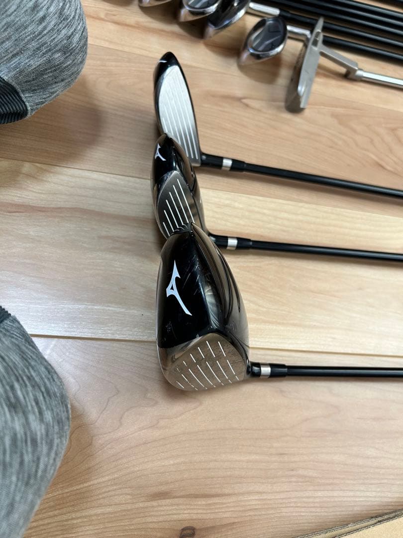 ミズノMizunoゴルフクラブ フルセット☆キャディバッグ付 初心者メンズ 右R