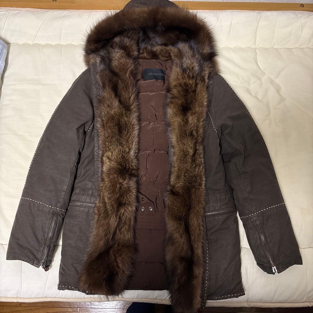 【超特価】極美品✨ERMANNO SCERVINOモッズコート　ファーコート