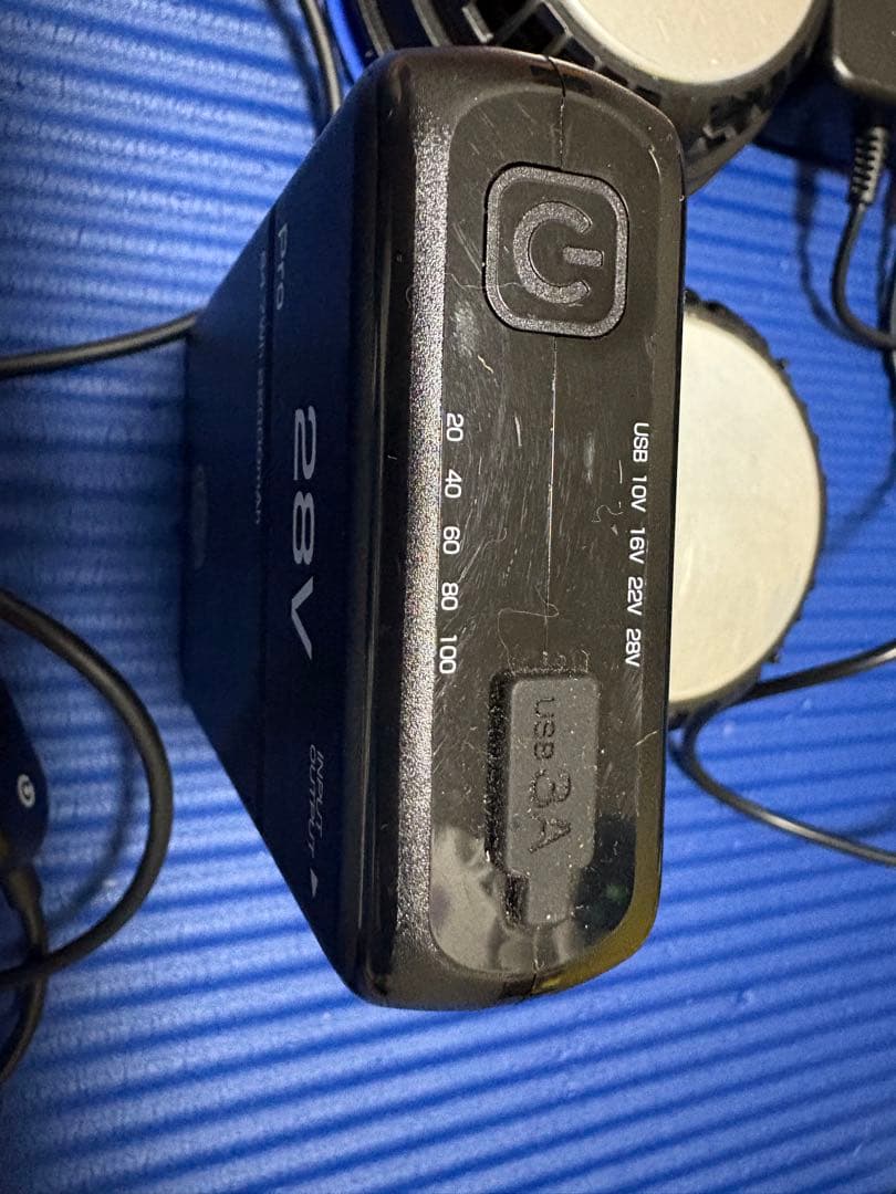 長信ジャパン株式会社 28Vバッテリー付き冷却ファンセット