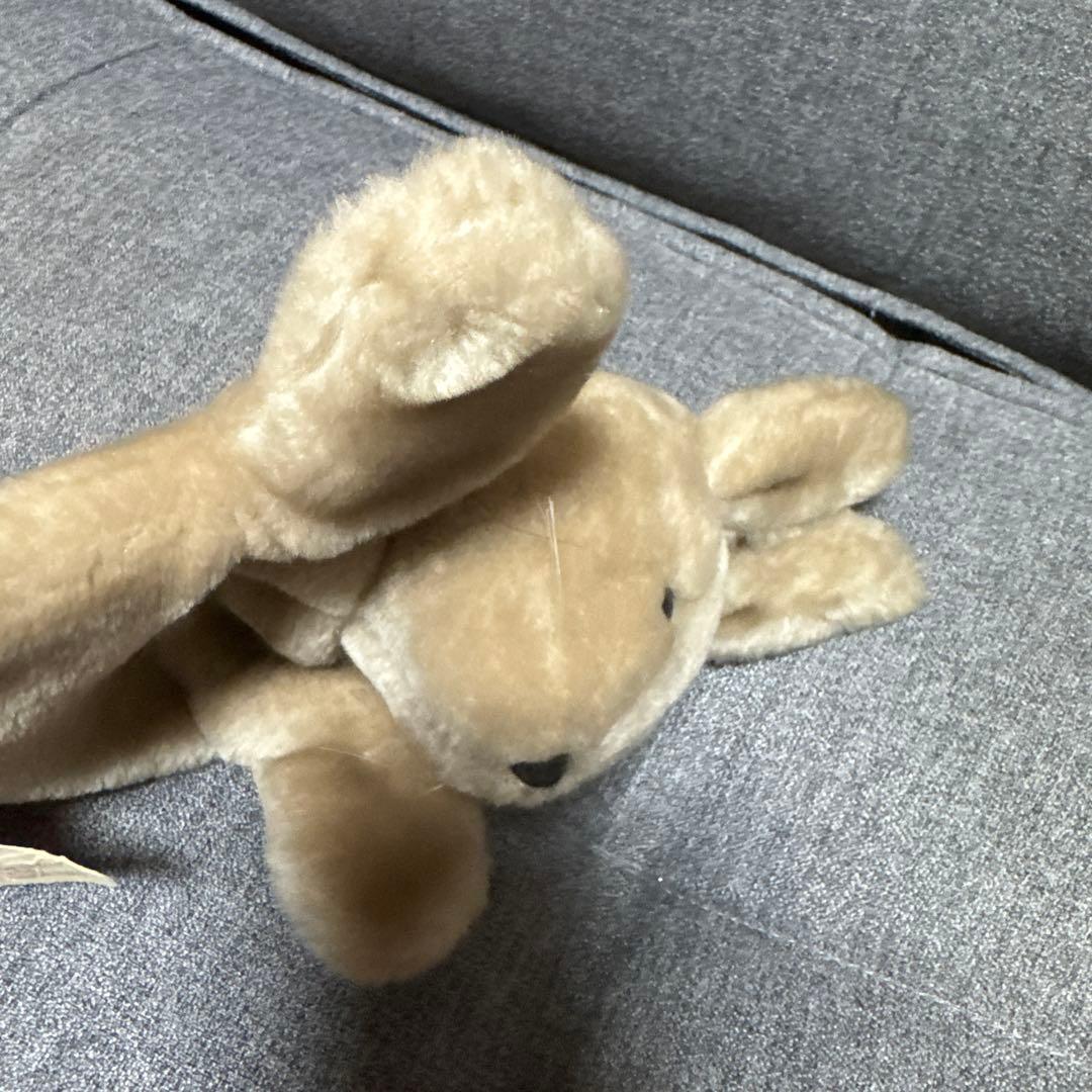 タグ付　うさぎのパペットぬいぐるみ　Alresford Crafts イギリス
