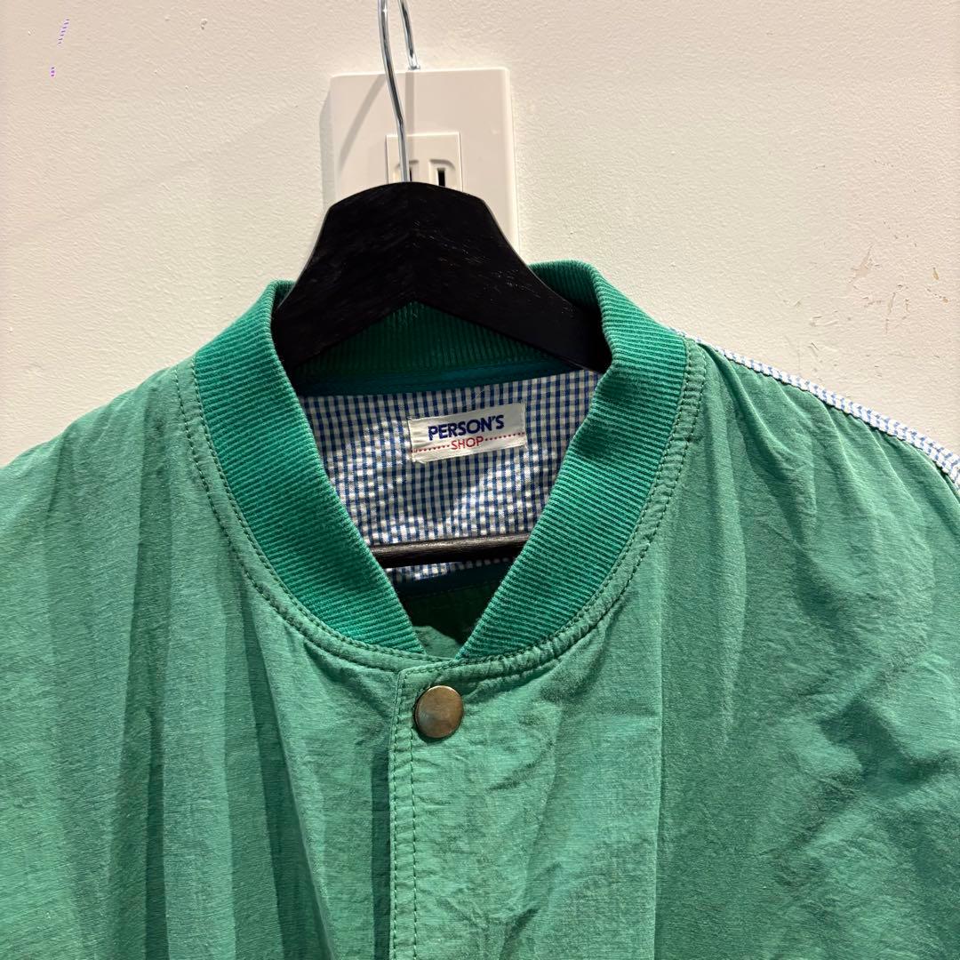 person‘s ビッグロゴ　ライトジャケット　池田ノブオ