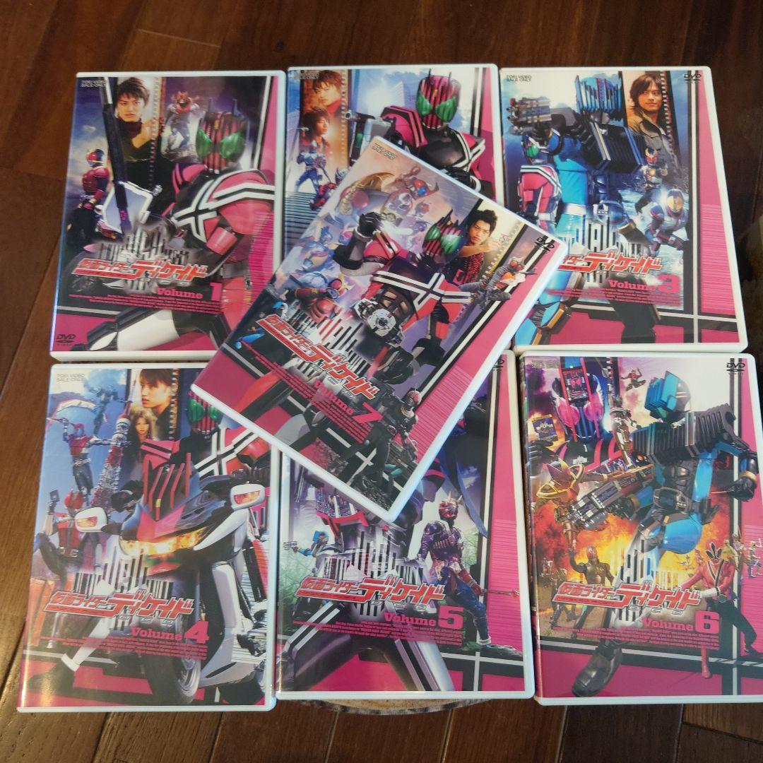 仮面ライダー ディケイド DVD-BOX 1-7巻セット＋劇場版2巻