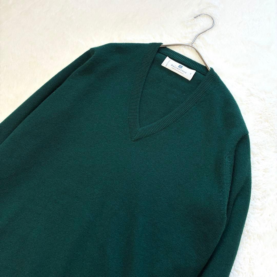 スコットランド製 バランタインカシミヤ カシミヤセーター