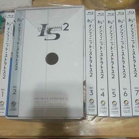 IS インフィニット・ストラトス2 Blu-ray 全7巻セット 新品未開封