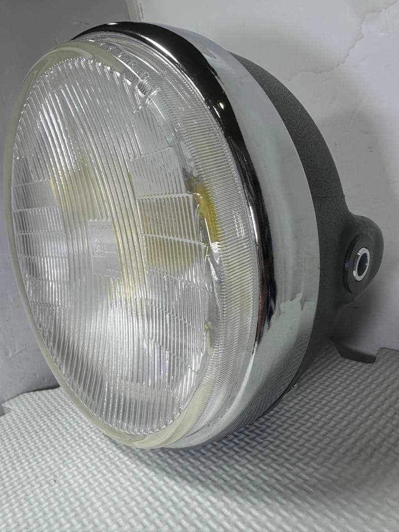 新品/希少当時物シビエスーパーオスカー180πシビエ凹みレンズ付きヘッドライト