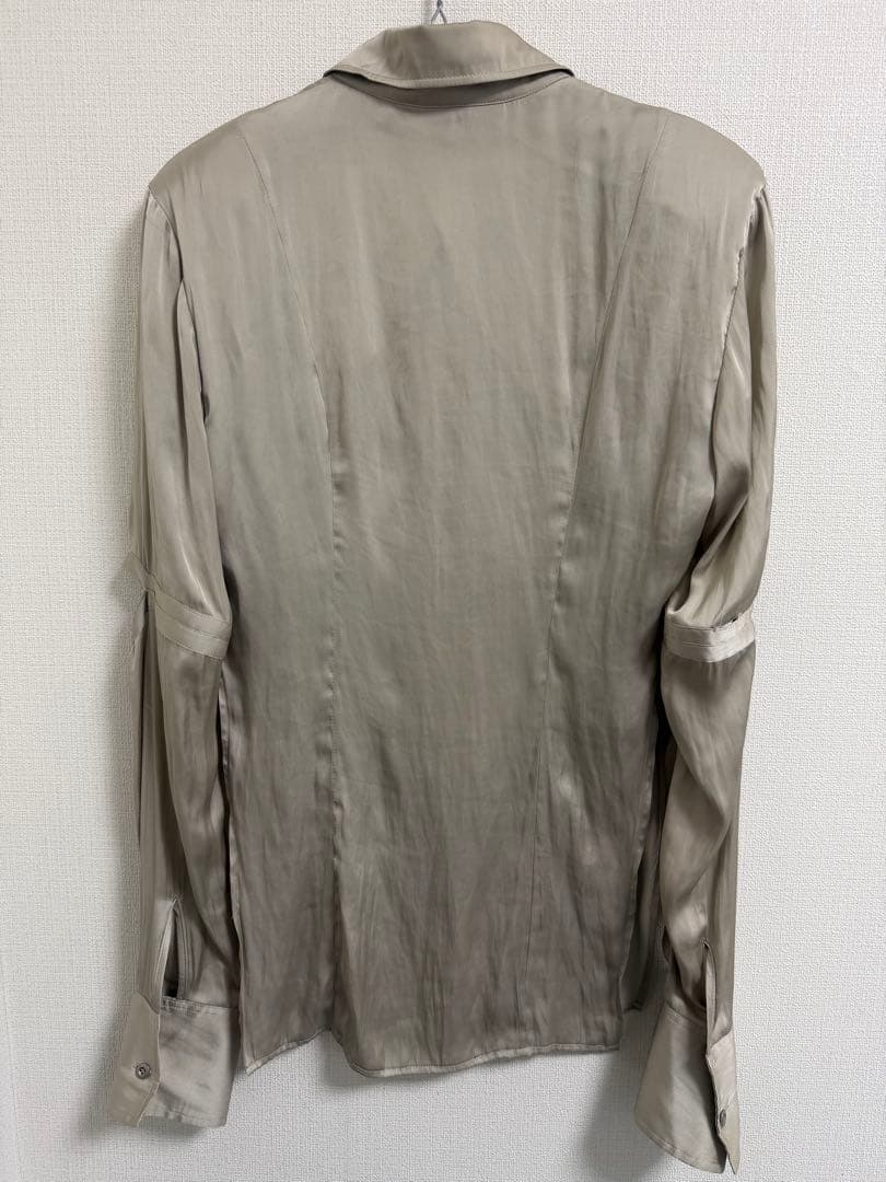 mukcyen SIDE OPEN SHIRT ブラウス、シャツ、上品