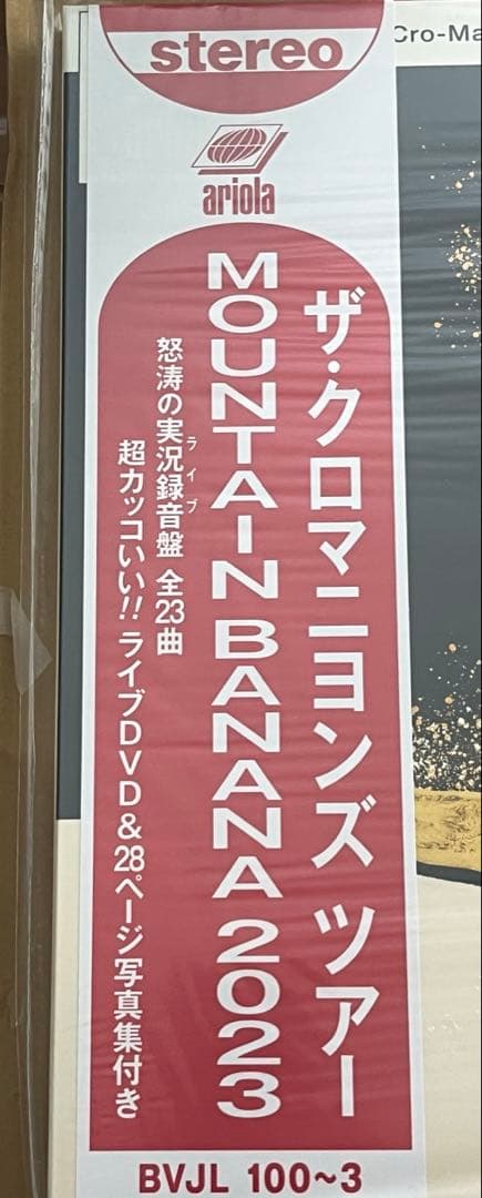 新品未開封‼️クロマニヨンズ MOUNTAIN BANANA 2023 完全限定盤