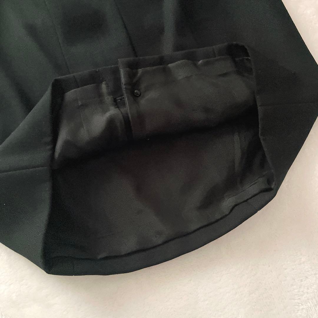 極美品⭐︎CHANEL ブラック ダブル ロゴボタン スカート スーツ ハンガー付