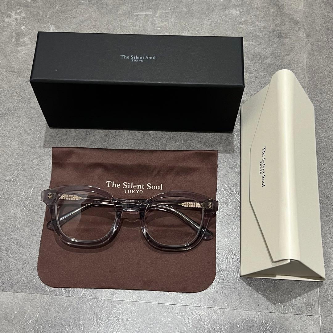 THE SILENT SOUL サングラス 調光レンズ クリア×グレー
