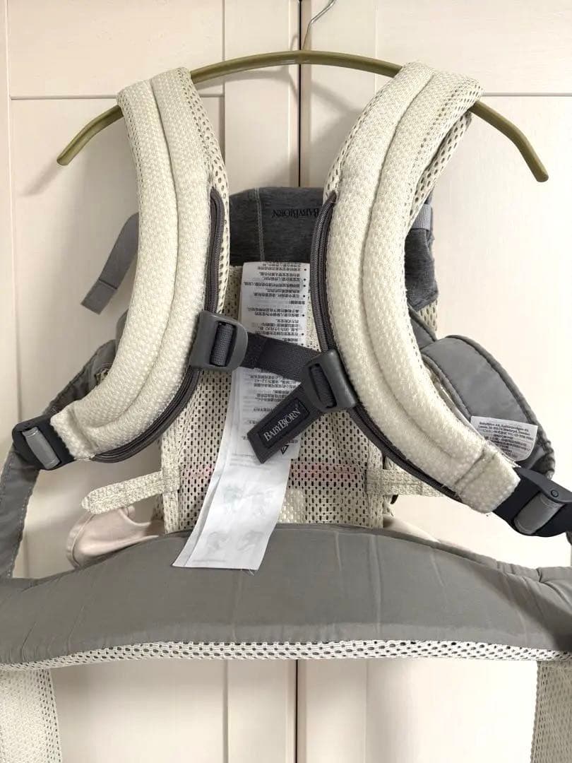 BABYBJÖRN 抱っこ紐 メッシュ ホワイト