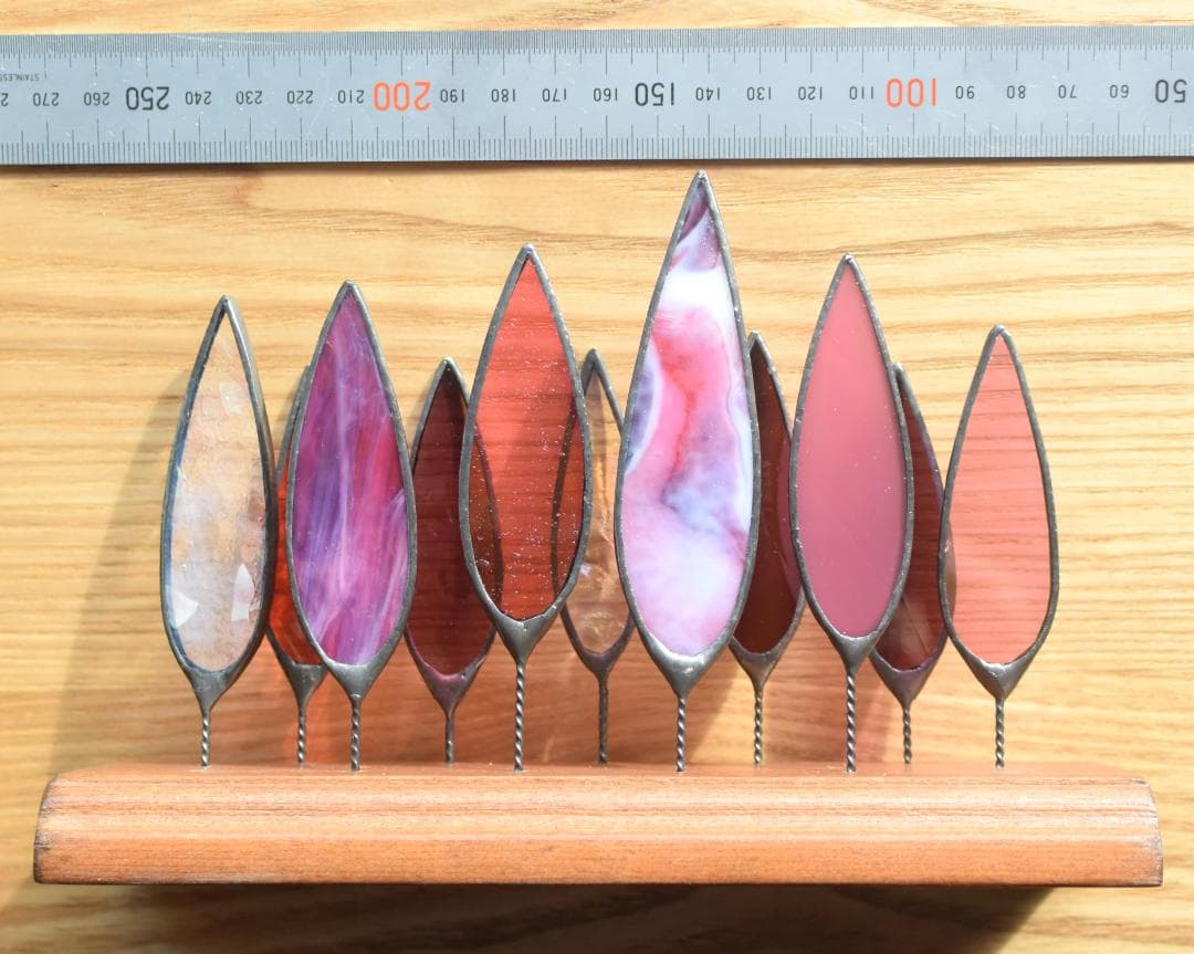 ベティ・木立ち　ステンドグラス(STG179①,179②)