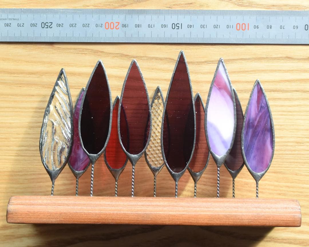 ベティ・木立ち　ステンドグラス(STG179①,179②)