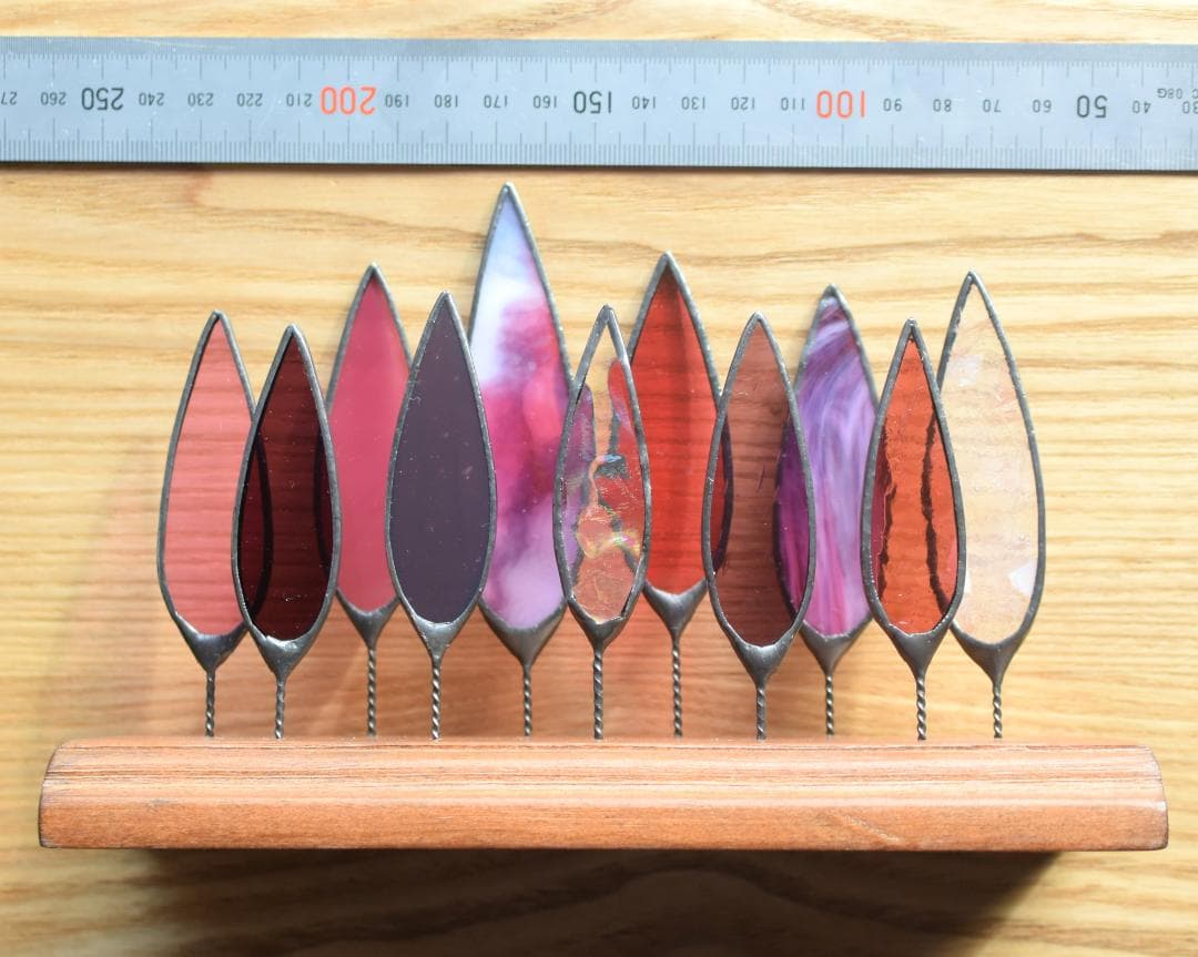 ベティ・木立ち　ステンドグラス(STG179①,179②)